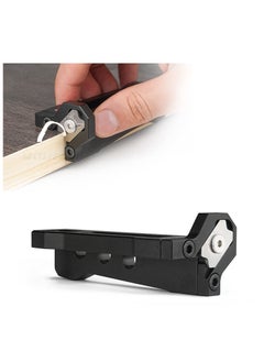 SYOSI Woodworking Edge Trimmer, Manual Wood Planer Arc Scraper Chamfer Planer, Corner Planers Flattening for Wood, Smoothing Tool Small Hand Quick Trimming of (R1)  - Image 1