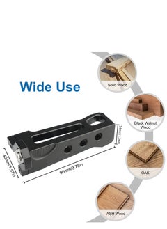 SYOSI Woodworking Edge Trimmer, Manual Wood Planer Arc Scraper Chamfer Planer, Corner Planers Flattening for Wood, Smoothing Tool Small Hand Quick Trimming of (R1)  - Image 4