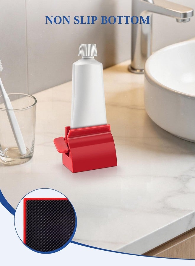 EVOULTES 3 Pack Toothpaste Squeezer, Plastic Toothpaste Tube Squeezer, Tube Squeezer Bathroom and Kitchen Gadgets for Various Tube Based Cosmetics and Sauces, Home and Apartment Essentials - Image 4