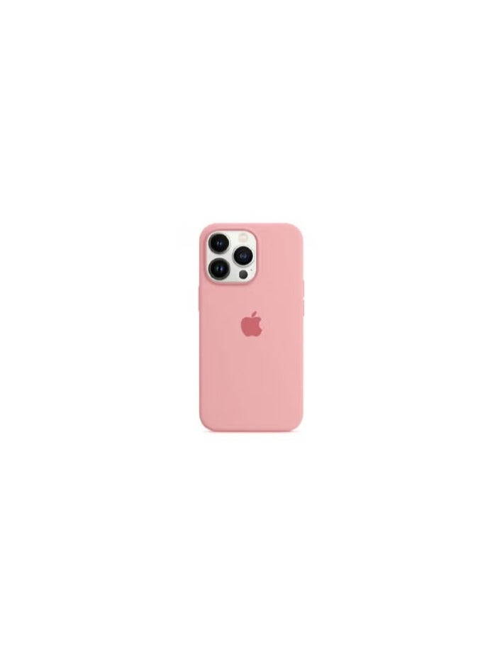 CATANES Silicone Case Cover for Apple iPhone 13 Pro Max - Pink - Image 1