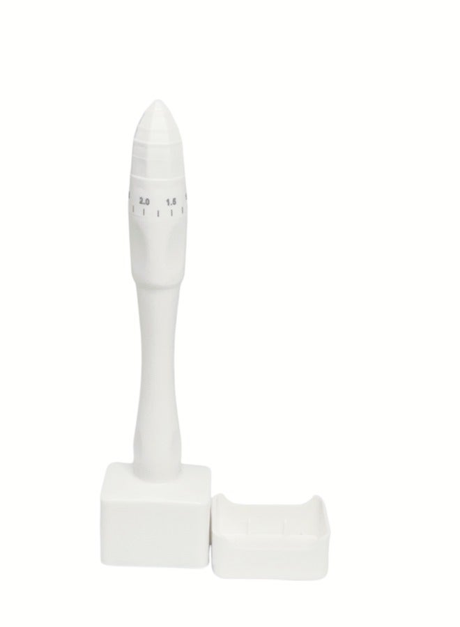 Aluhama Adjustable Skin Care Stamp Microneedle 140 And 0.25mm Titanium Needles Face Care Tool Skin Roller for Women Men Home Use - Image 2