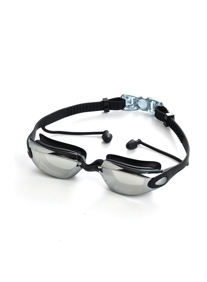 VICTORIA ANNA High-Definition Waterproof Anti-Fog Silicone One-Piece Swim Goggles | Large Frame for Comfortable Vision - Essential Gear for Swimming and Surfing - Image 1