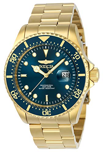 Invicta Men's 23388 Pro Diver Analog Display Quartz Gold Watch - Image 1