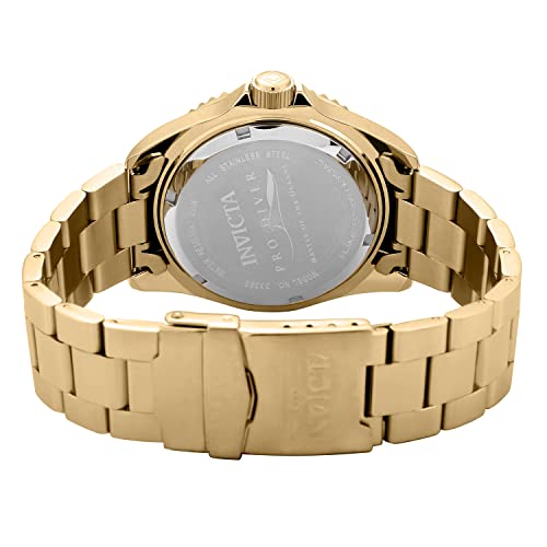 Invicta Men's 23388 Pro Diver Analog Display Quartz Gold Watch - Image 4