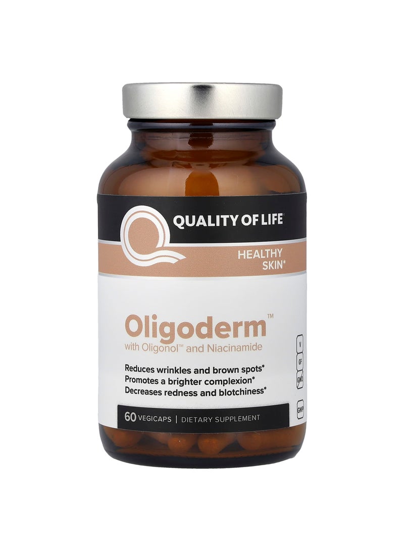 Oligoderm™ with Oligonol™ and Niacinamide, 60 VegiCaps