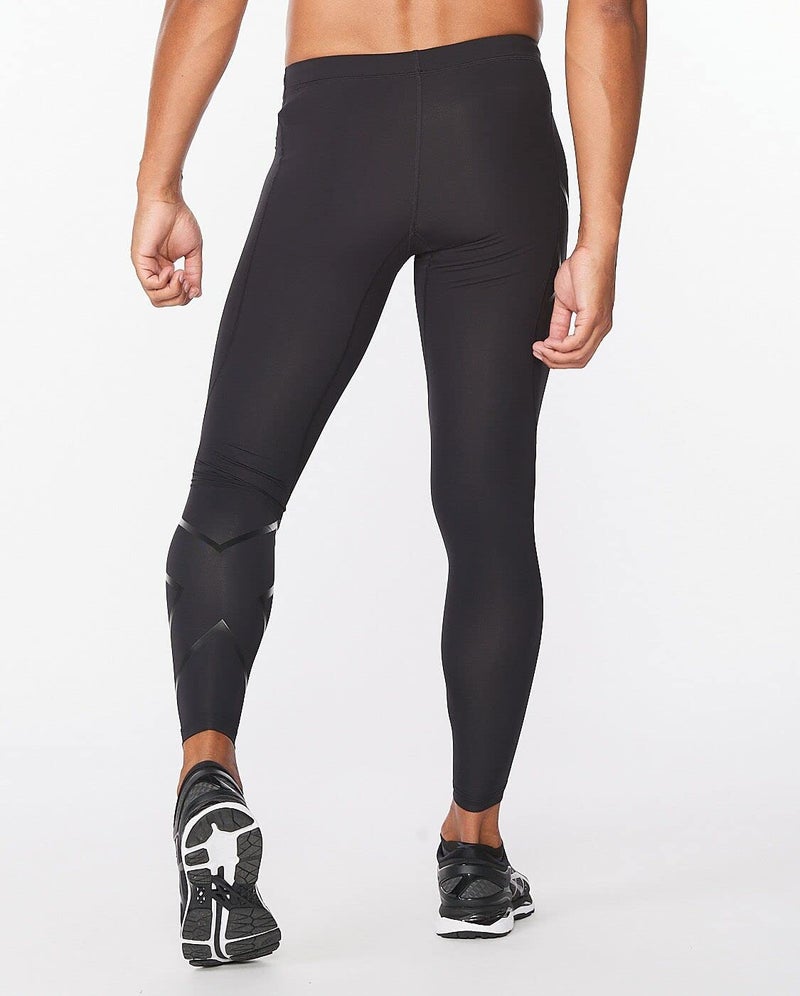2XU Men's Core Compression Tights, Black/Nero, Large - Image 2