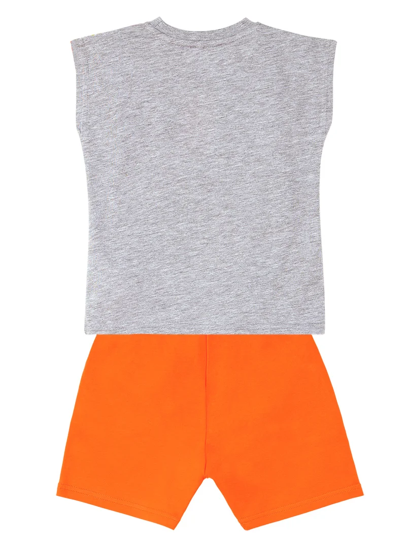 MSHB&G T-Rex Flame T-shirt&Shorts Set