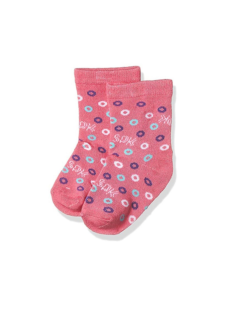 Shopkins Shopkins Bamboo Cotton Sock - Printed (Pack Of 3) - Lavender/Pink/White 2-4Y  - Image 3