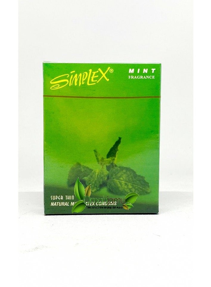 سيمبليكس واقي ذكري سيمبلكس نعناع - 4 علب من 3 قطع - Image 2
