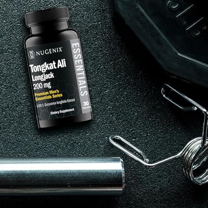 Nugenix Essentials Tongkat Ali for Men, Support for Men's Health, Longjack Eurycoma Longifolia Extract, 60 Count - Image 5