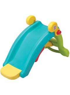 Rainbow Toys لعبة RBWTOYS 2 في 1 كرسي هزاز ملون قابل للركوب على شكل حصان هزاز للأطفال منزلق بلاستيكي RW-16415  - Image 3