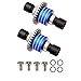 Mesimsple 45 Steel Front Rear Differential Diff Input Gear Set for 116 H16BM H16PL H16DR H16207 16208 16209 16210 H16 114 14301 14302 14209 14210 Series Upgrades Part Blue - Image 3