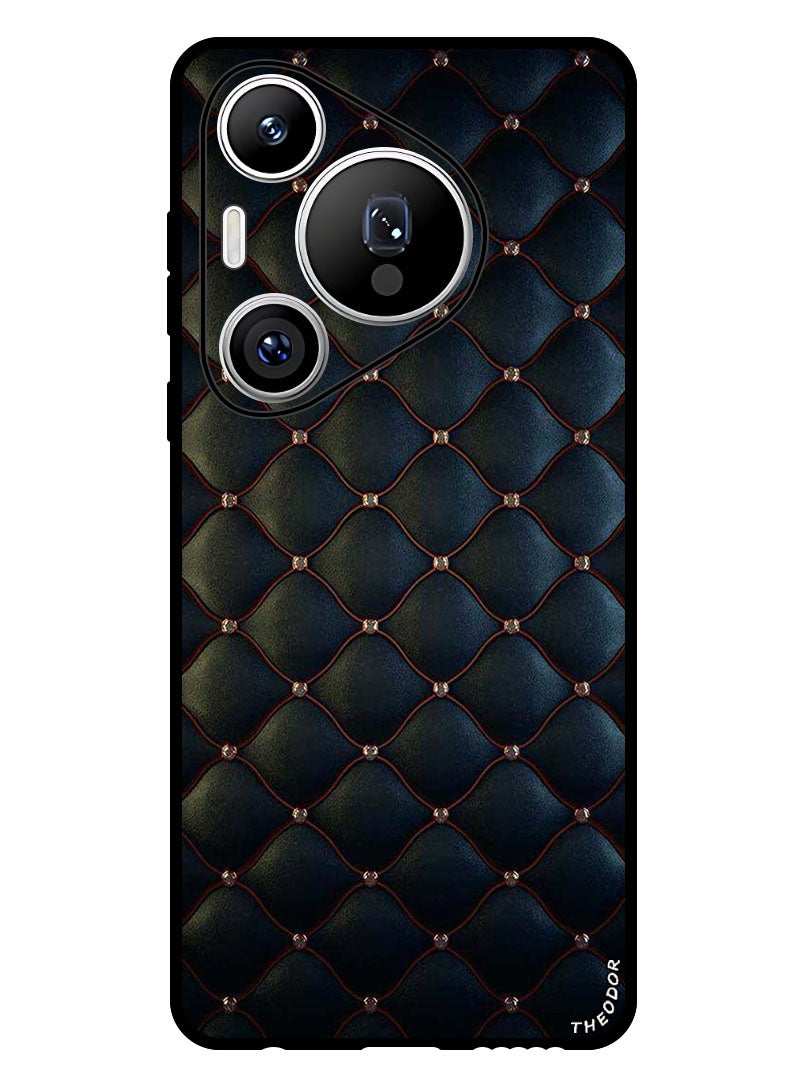 Theodor Protective Case Anti Scratch Shock Proof Bumper Cover For Huawei Pura 70 Pro Stappers On Black Cloth Pattern - Image 1