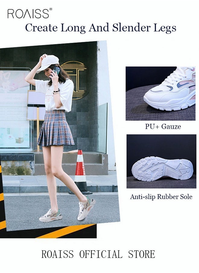 Casual Versatile Sports Shoes for Women Breathable and Wear-Resistant Low Top Sneakers for Students Outdoors Activities Ladies Stylish All-Match Soft Sole Platform Sneakers - pzsku/ZD8E34CDC1333835E0756Z/45/_/1722241216/5a6a99d1-4702-4bda-873c-d822a6af0aa4