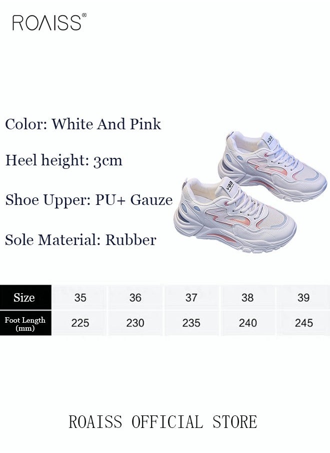 Casual Versatile Sports Shoes for Women Breathable and Wear-Resistant Low Top Sneakers for Students Outdoors Activities Ladies Stylish All-Match Soft Sole Platform Sneakers - pzsku/ZD8E34CDC1333835E0756Z/45/_/1722241219/1d32c2e3-9905-44f8-8443-cd6d9b579920