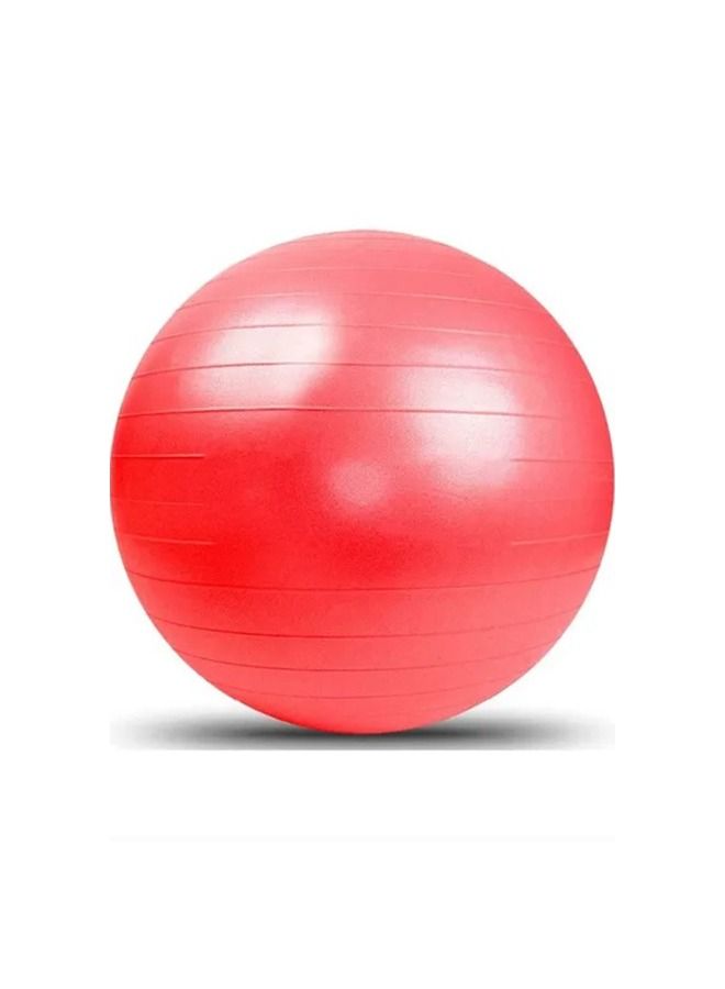 ماكس سترينث كرة اليوجا واللياقة البدنية شديدة التحمل ومضادة للانفجار باللون الأحمر 85 سم - Image 1
