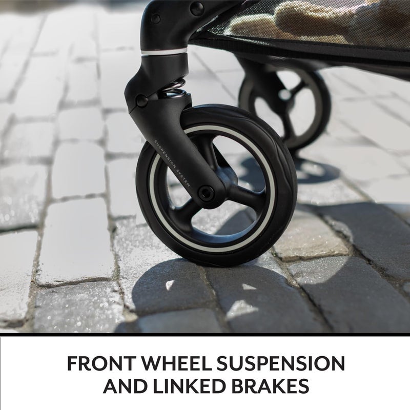 Evenflo Hummingbird UltraLightweight Carbon Fiber Stroller Calypte Pink - Image 5