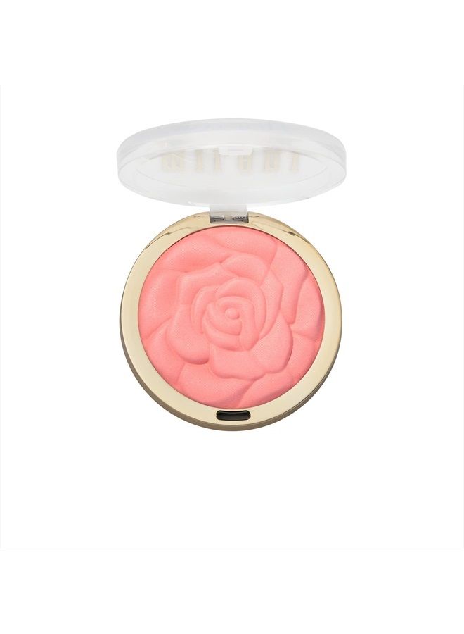 Rose Powder Blush - Coral Cove (0.6 Ounce) Cruelty-Free Blush - Shape, Contour & Highlight Face with Matte or Shimmery Color