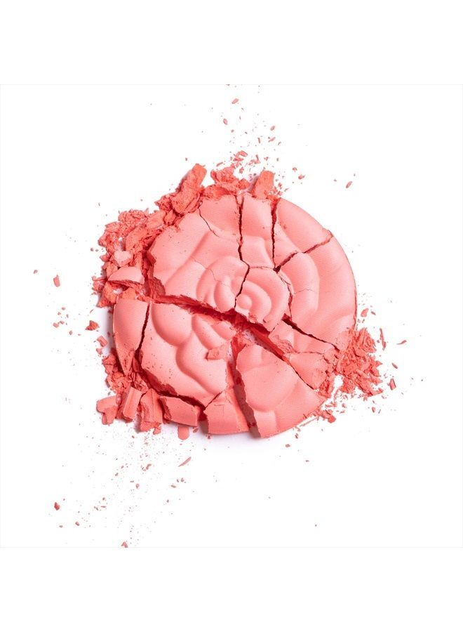 Rose Powder Blush - Coral Cove (0.6 Ounce) Cruelty-Free Blush - Shape, Contour & Highlight Face with Matte or Shimmery Color