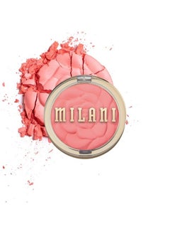 MILANI Rose Powder Blush - Coral Cove (0.6 Ounce) Cruelty-Free Blush - Shape, Contour & Highlight Face with Matte or Shimmery Color  - Image 1