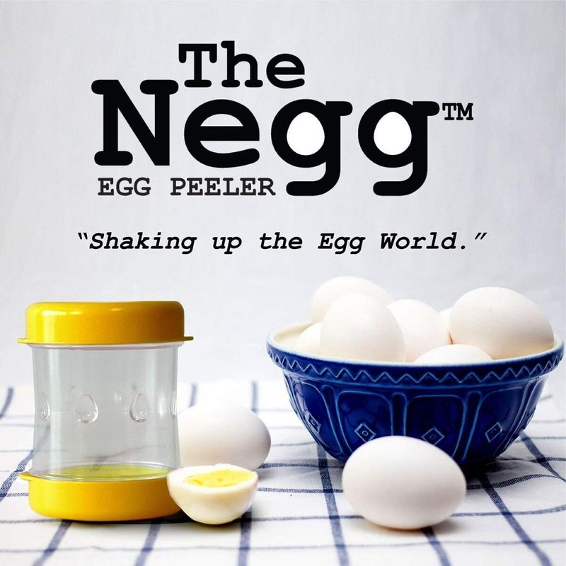 NEGG The Negg Boiled Egg Peeler Black - Image 2