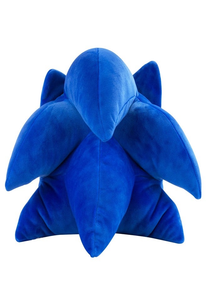 Club Mocchi Mocchi Club Mocchi-Mocchi- Sonic the Hedgehog Plush - 15 Inch Squishy Collectible Toy - Stuffed Animal Gift - Cute Plushie and Room Decor, Blue - Image 3