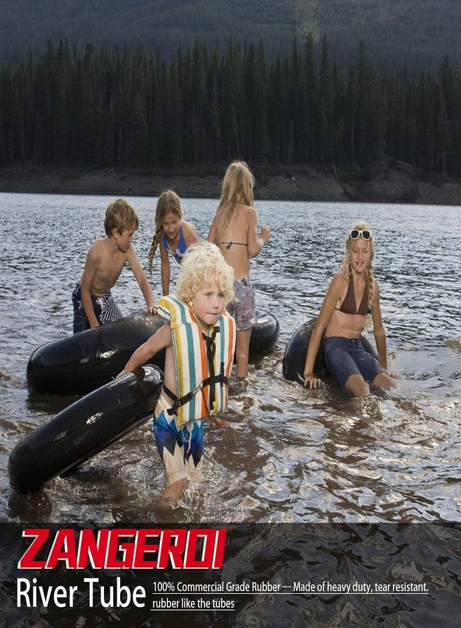 ZANGEROI River Tube for Floating Heavy Duty Rubber Snow Tube | River Tube, Sledding Float | Pool Closing Inner Tube | Truck Inner Tubes (45''inch) - Image 2