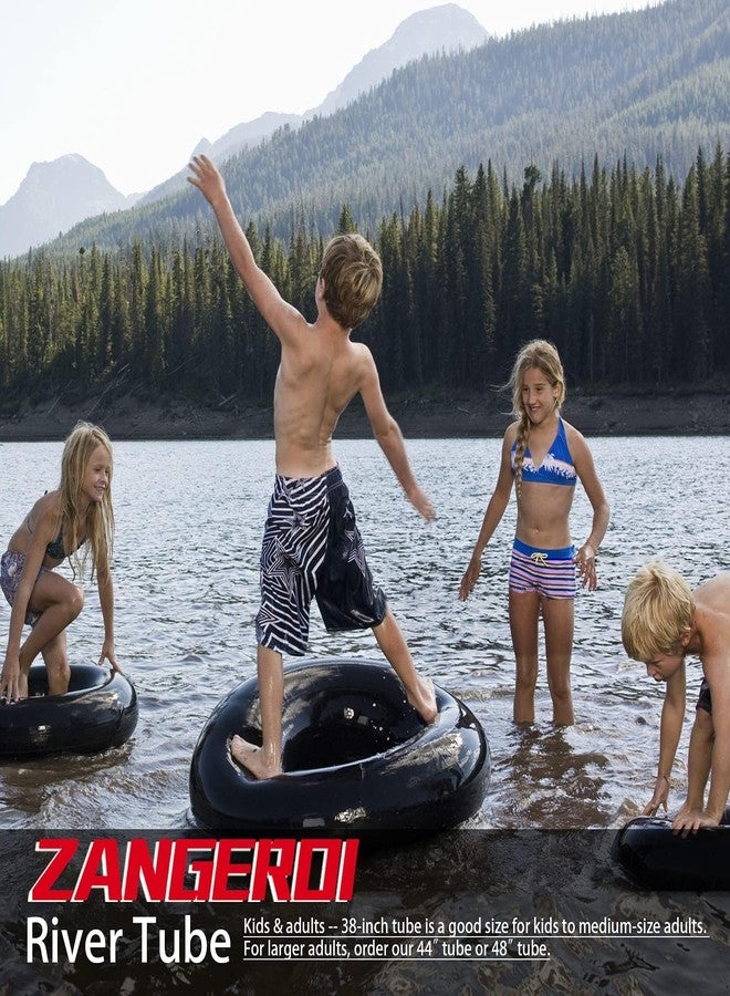 ZANGEROI River Tube for Floating Heavy Duty Rubber Snow Tube | River Tube, Sledding Float | Pool Closing Inner Tube | Truck Inner Tubes (45''inch) - Image 3