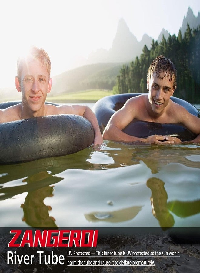 ZANGEROI River Tube for Floating Heavy Duty Rubber Snow Tube | River Tube, Sledding Float | Pool Closing Inner Tube | Truck Inner Tubes (45''inch) - Image 4