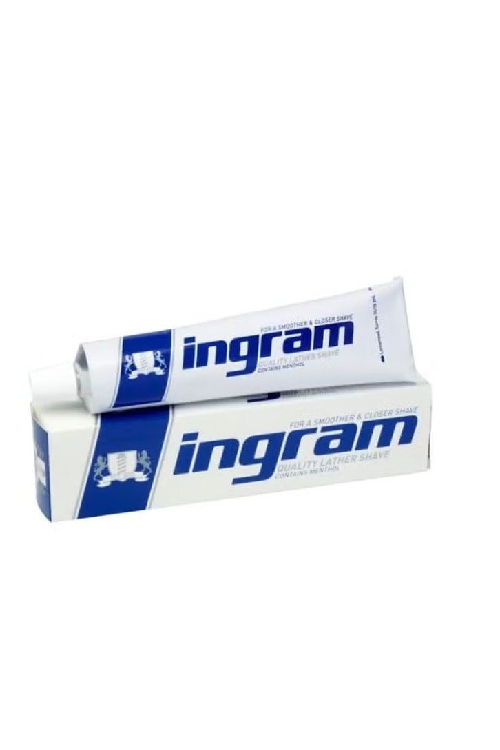 Ingram Cool Lather Shaving Cream Blue 40grams 