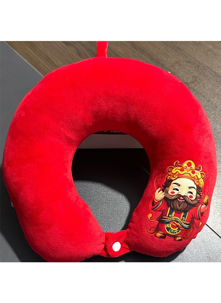 Arabest Wholesale U-shaped pillow custom logo office lunch break pillow neck pillow travel neck pillow aircraft car U-shaped pillow  - Image 3