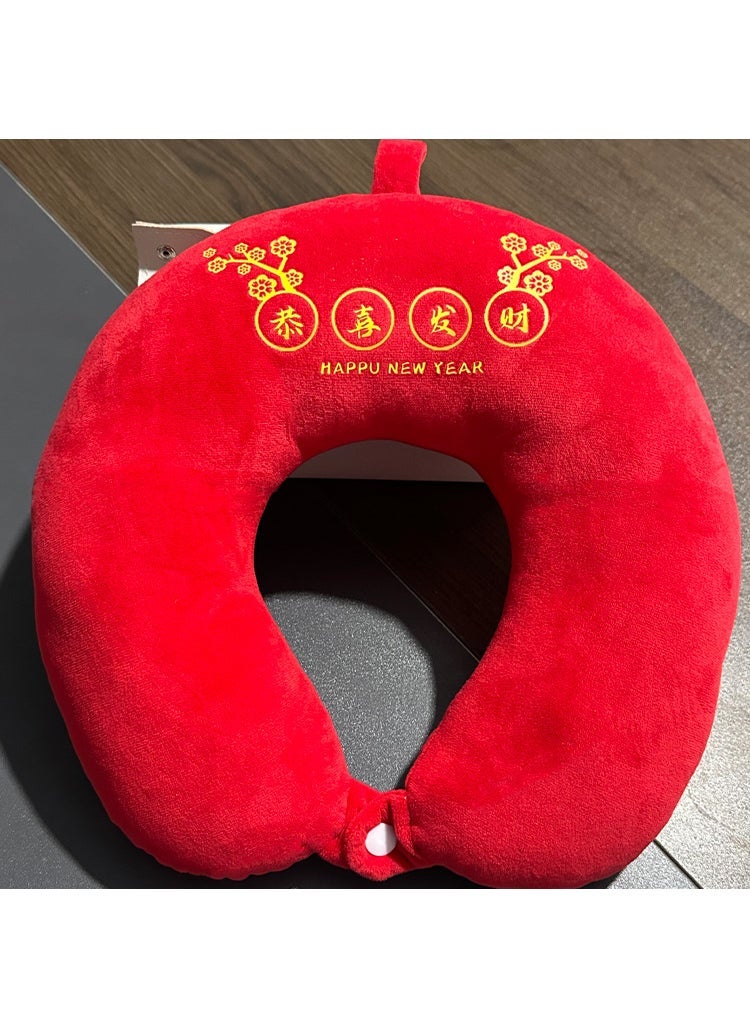 Arabest Wholesale U-shaped pillow custom logo office lunch break pillow neck pillow travel neck pillow aircraft car U-shaped pillow  - Image 2