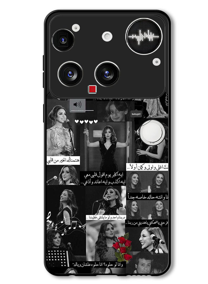 Theodor Case Compatible with Nothing Phone (3) 6.67 Inch Protection Shockproof Bumper Cover Arab quote (23) - Image 1