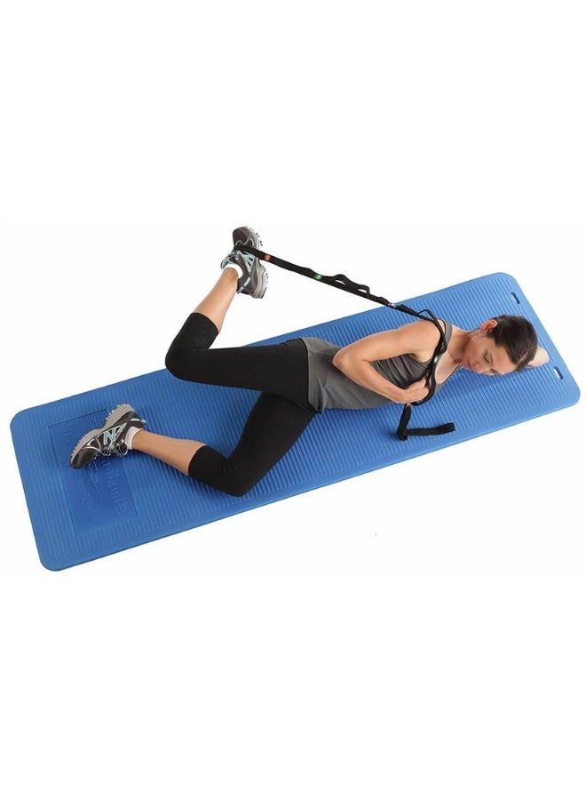 TheraBand Theraband Stretch Strap Nylon Yoga Strap  (Black) - Image 4