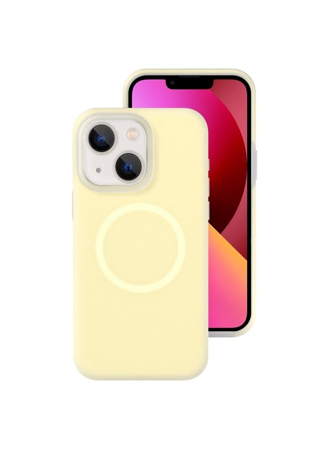 S-TOP Case For iPhone 13 Jelly Liquid Silicone MagSafe Magnetic Phone Case - Image 1