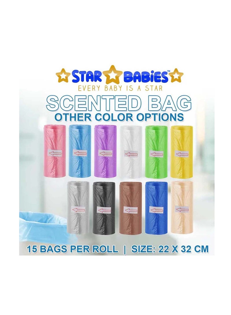 STAR BABiES Star Babies Scented Bag-Pack of 20/225bags - Ivory  - Image 4