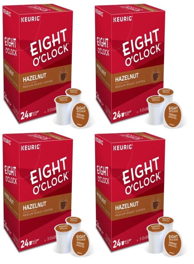 Eight O'Clock Coffee Hazelnut, Single Serve Coffee K-Cup Pod, 24 Count (Pack of 4) - Image 2