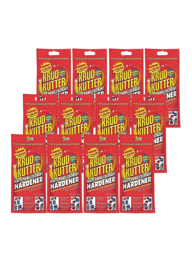Krud Kutter PH3512-12PK Waste Paint Hardener Crystals, 3.5 oz, Cream, 12 Pack - Image 1