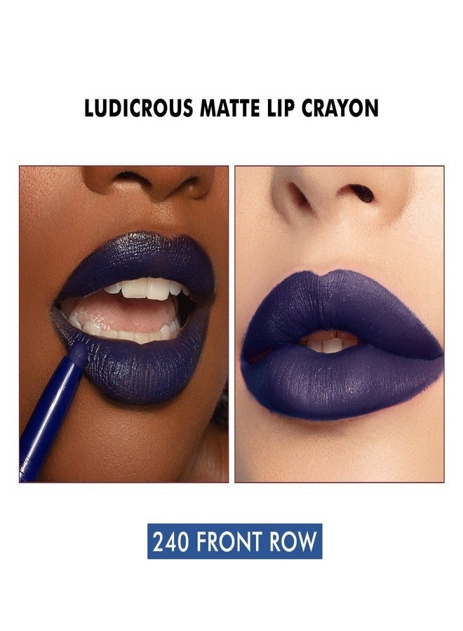 Milani Ludicrous Matte Lip Crayon Long Lasting Cream-to-Matte Lip Color, Matte Lip Color Stock With Glide-On Formula, Vegan & Cruelty-Free ( 240 Front of Row ) 1.4g - Image 2