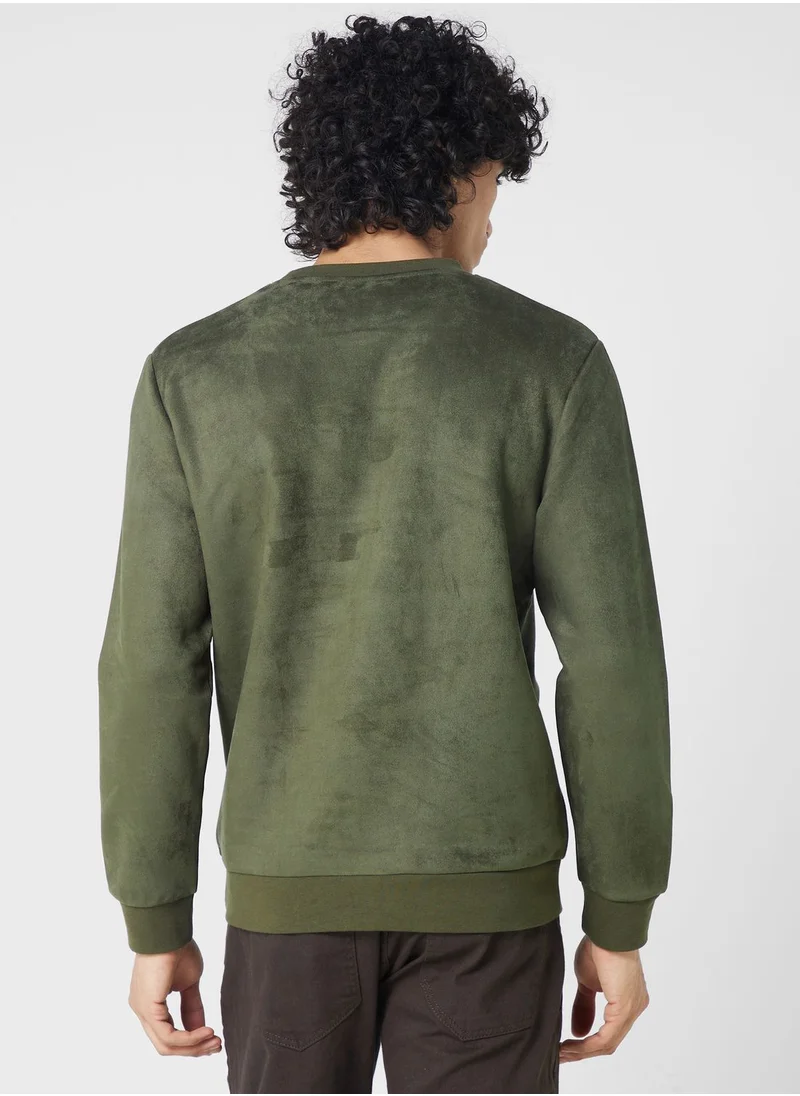 Iconic Essential Pablo Crew Neck Sweatshirt