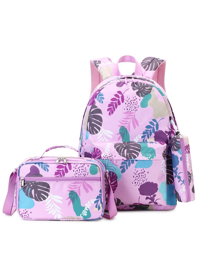 SKT Shiketro Two-piece Student Backpack Qutdoor Printed Waterproof Backpack - Image 1