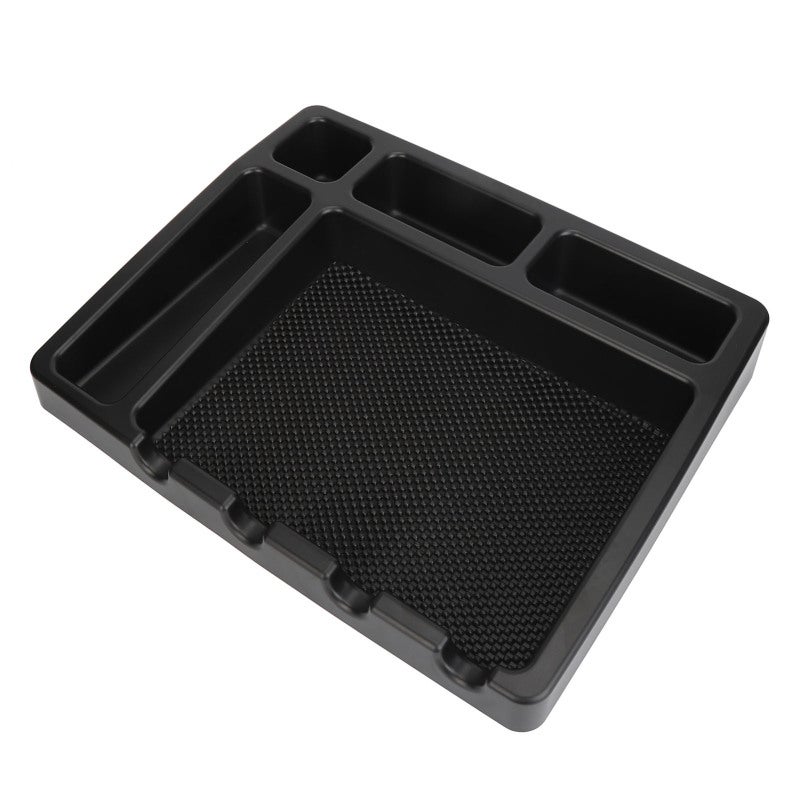 Hairdressing Tool Storage Box Abs Material Anti Slip Tray Multi Grid Tool Organizer - Keep Tools Tidy Multi Compartments Barber Clipper Storage Case for Barbers Hair Stylists Salon Workstation - Image 3