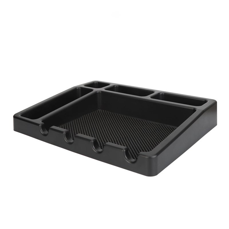 Hairdressing Tool Storage Box Abs Material Anti Slip Tray Multi Grid Tool Organizer - Keep Tools Tidy Multi Compartments Barber Clipper Storage Case for Barbers Hair Stylists Salon Workstation - Image 1