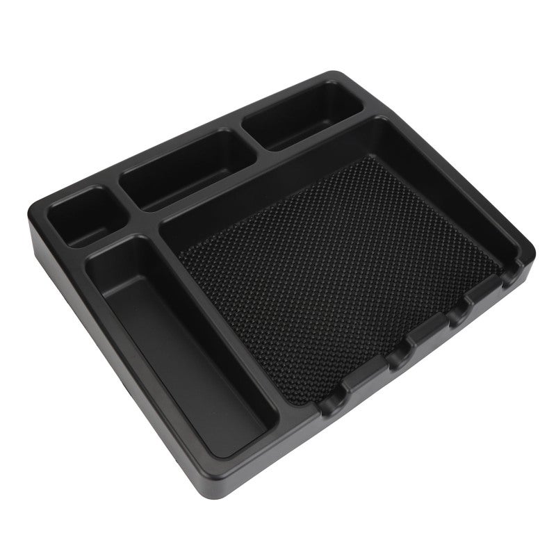 Hairdressing Tool Storage Box Abs Material Anti Slip Tray Multi Grid Tool Organizer - Keep Tools Tidy Multi Compartments Barber Clipper Storage Case for Barbers Hair Stylists Salon Workstation - Image 4