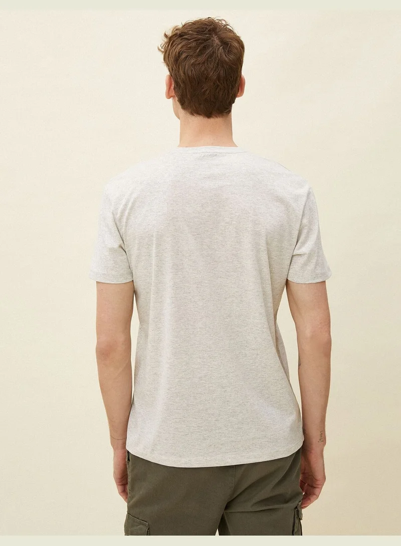 KOTON Printed T-Shirt Short Sleeve Cotton