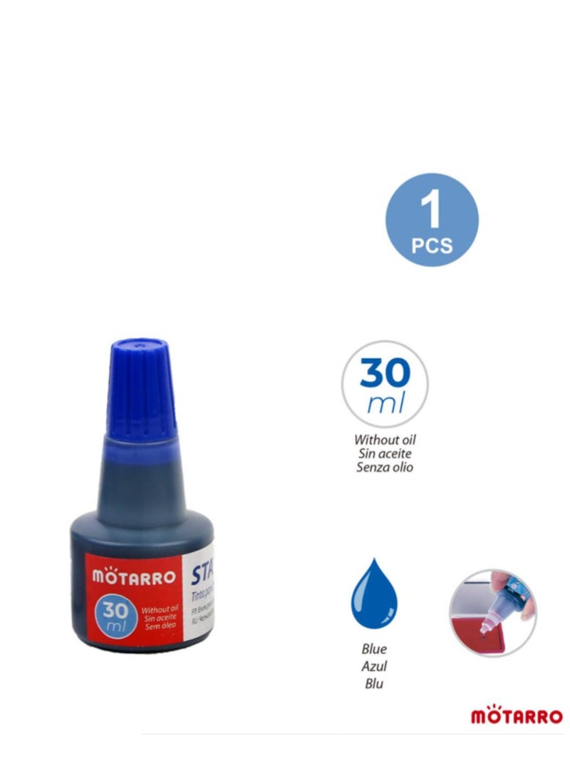 Motarro 30ml Stamp Ink pad Bottle Blue - pzsku/ZD8E451DFC68497F1E9B8Z/45/_/1705772779/66777f1c-9250-4644-a01c-cd7ac1e6803c