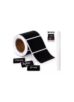 Generic 120 Pieces Waterproof Labels Self Adhesive with Writing Marker  - Image 1