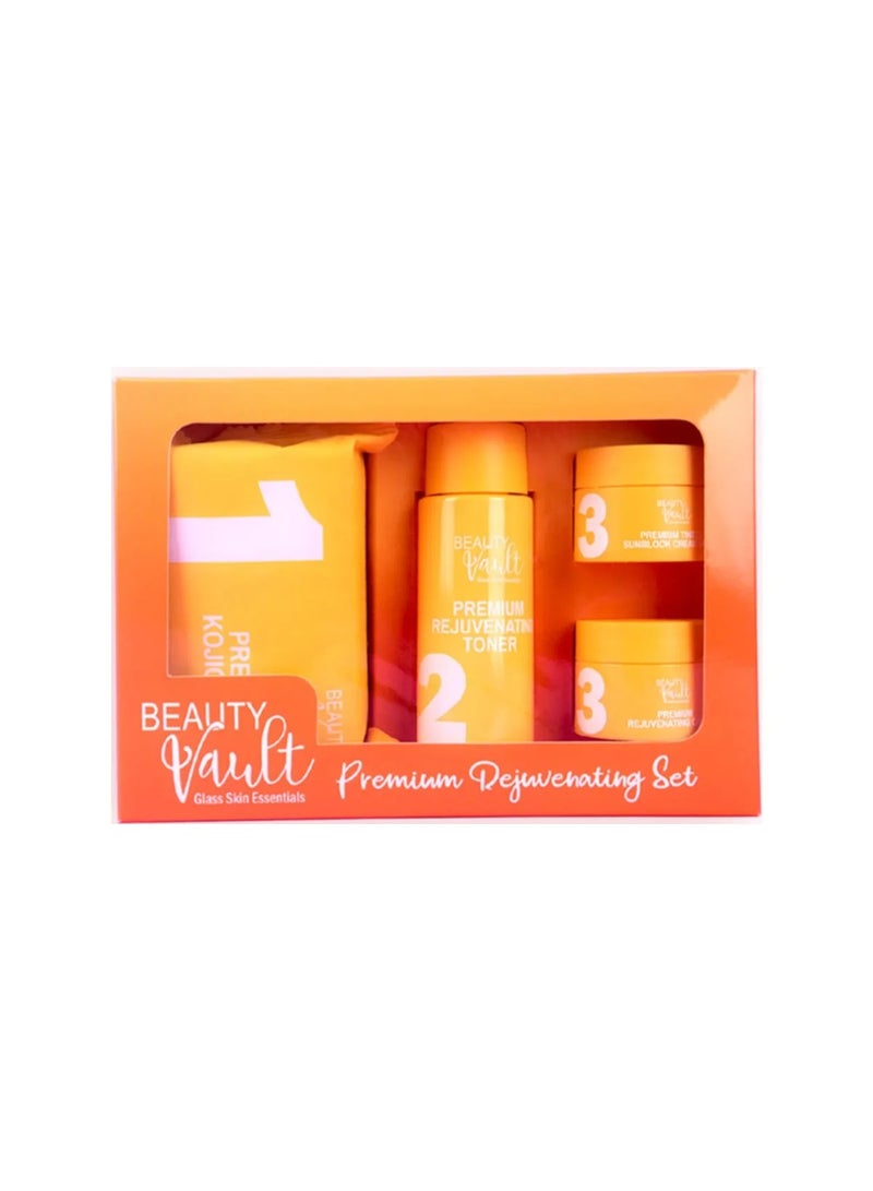 Beauty Vault Glass Skin Essentials Rejuvenating Set