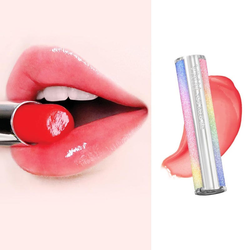 YNM Honey Lip Balm Moisturizing Tinted Lip Balm Sheer Color Infused with Manuka Honey and Squalane Hydrating Korean Skincare Natural Finish UNICORN HONEY 01 Fl Oz