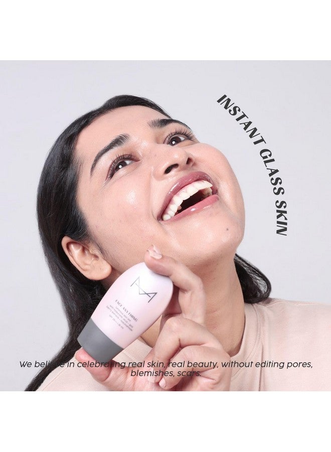 HOUSE OF MAKEUP Face Tint With Hyaluronic Acid, Niacinamide | B B Cream For Women, Men, All | Glass Skin Makeup For Women | Cc Cream For Oily Skin | 35 Ml (F10-Fair Skin Tone), Medium, Luminous - Image 4